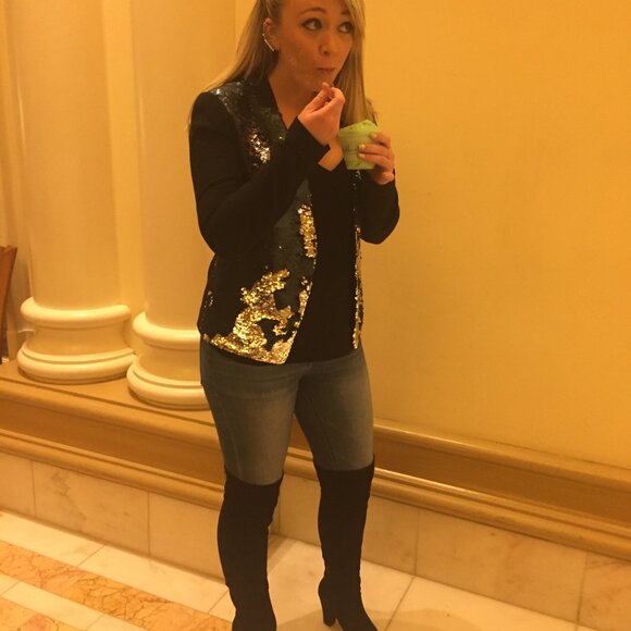 Ted Baker Sequin Blazer (RARE) - Picture 4 of 6